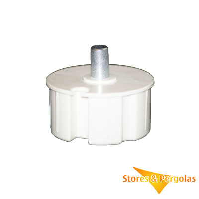 Bague tourillon PVC pour tube diamètre 70 mm.