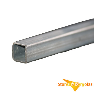 Bouchon en PVC blanc pour tube carré 40x40 mm.