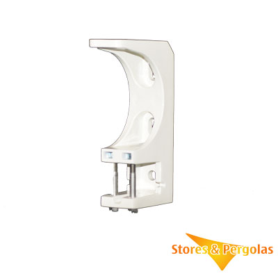 Support latéral pour tube carre 40x40 - Pose en baie